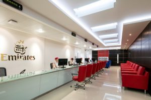 Emirates Airlines head office in London